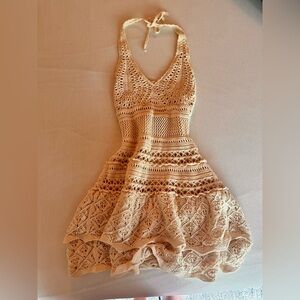 The sweetest coquette fairy beach mini dress
